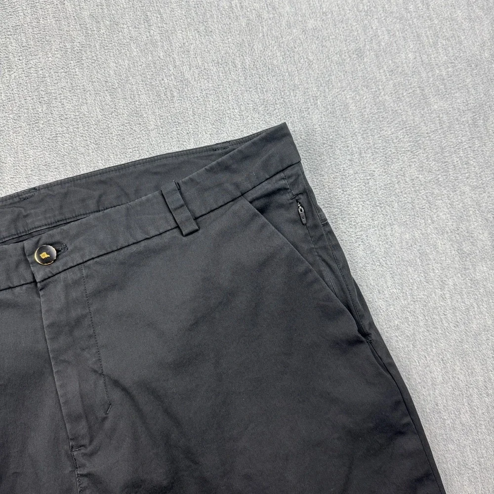 Lululemon Pants Mens 36x29 Black Commission Classic Swift Cotton Pockets Golf